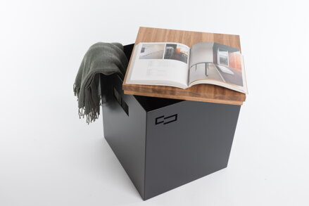 Sheet metal table ALL DOUBLE black
